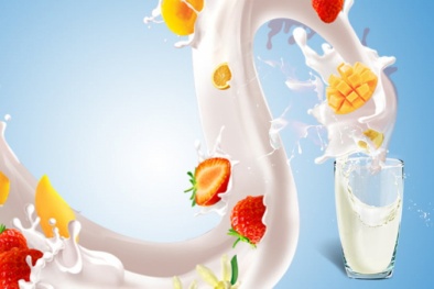 Ma trận 'sữa hương vị trái cây' chứa hàm lượng đạm không đáp ứng quy chuẩn